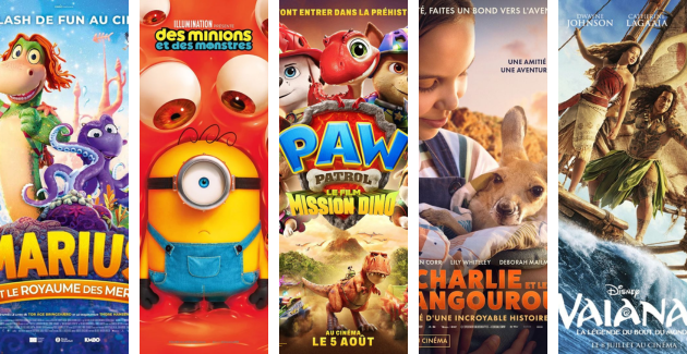 Les films à découvrir au cinéma pendant les grandes vacances
