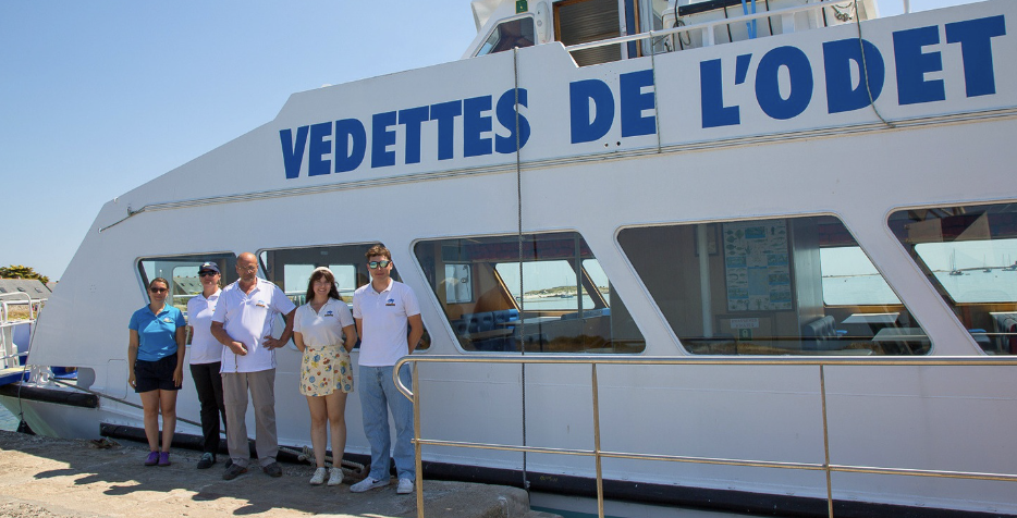 l'équipage de l'Armor des Vedettes de l'Odet © Laetitia Scuiller