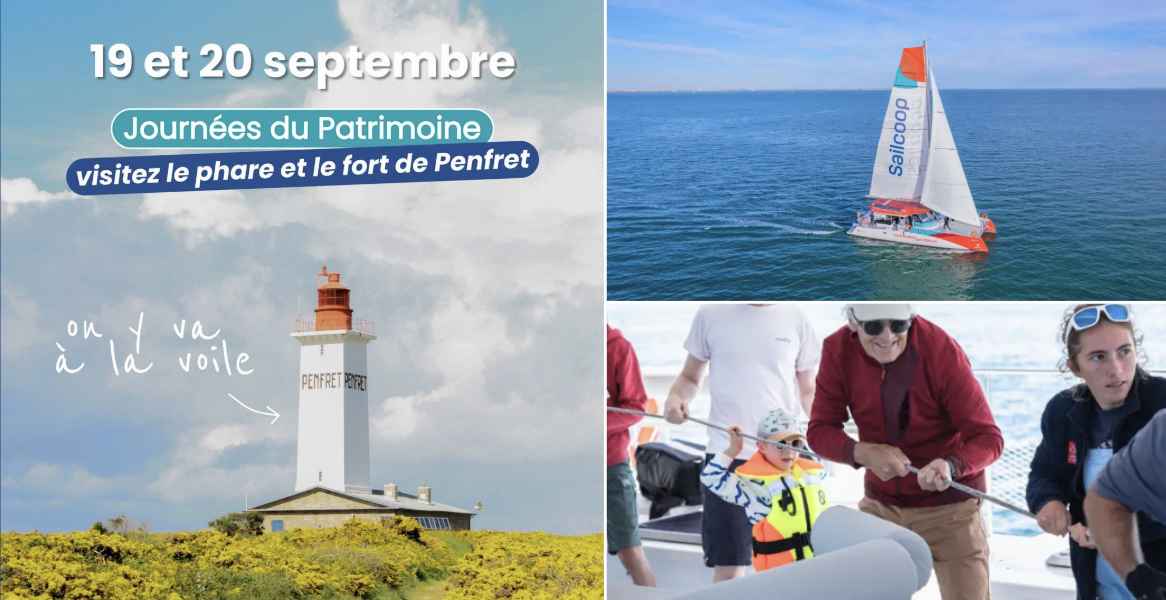 Partez à la découverte des Glénan en famille à la voile avec Sailcoop !