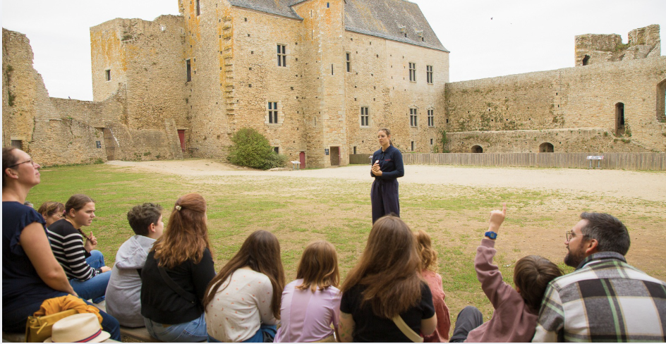  château de Suscinio point histoire © Laetitia Scuiller