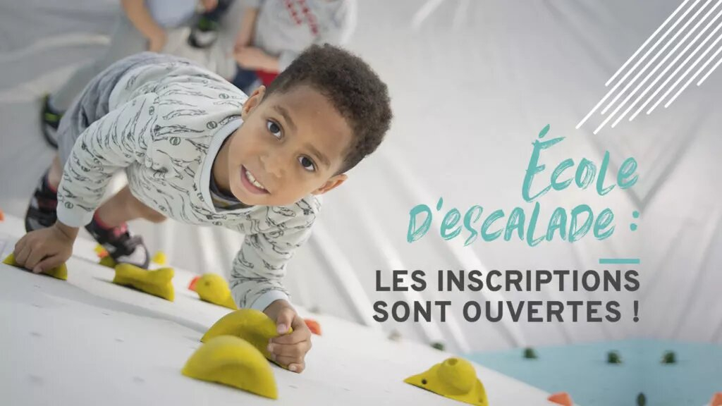 Ecole d'escalade 3-18 ans Climb Up Brest