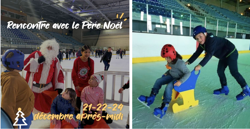 Rïnkla Brest patinoire vous accueille durant les vacances de Noël