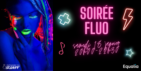 Soirée FlUO en famille à la Patinoire du Scorff - Lanester