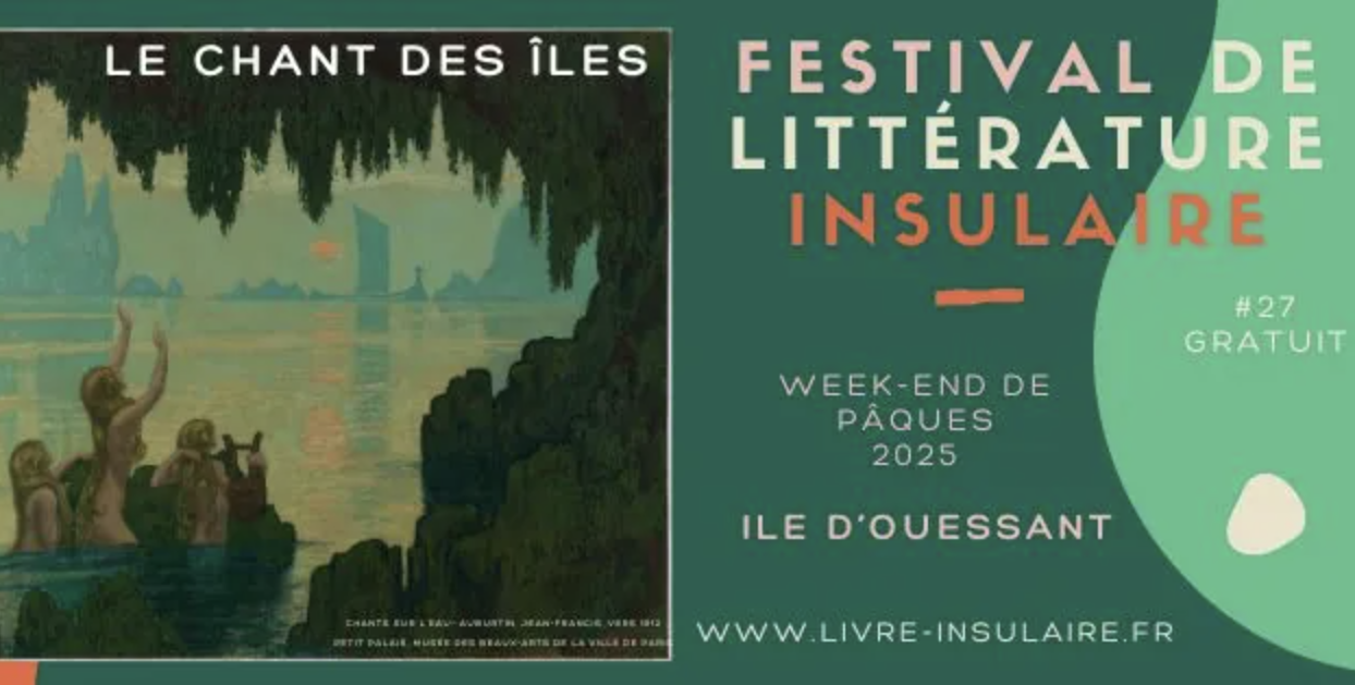 Promo traversées pour le Festival de Littérature Insulaire à Ouessant - BreizhGo Penn Ar Bed