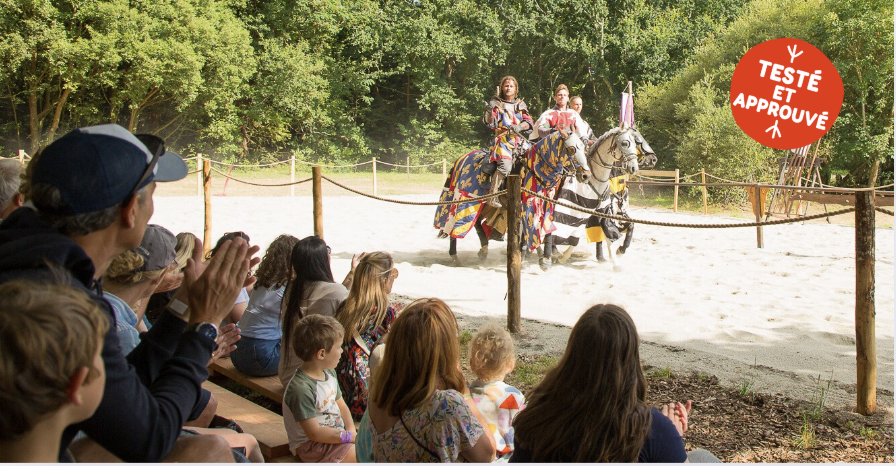 Kidiklik a testé le spectacle de chevalerie en famille à L'Orangerie de Lanniron à Quimper !