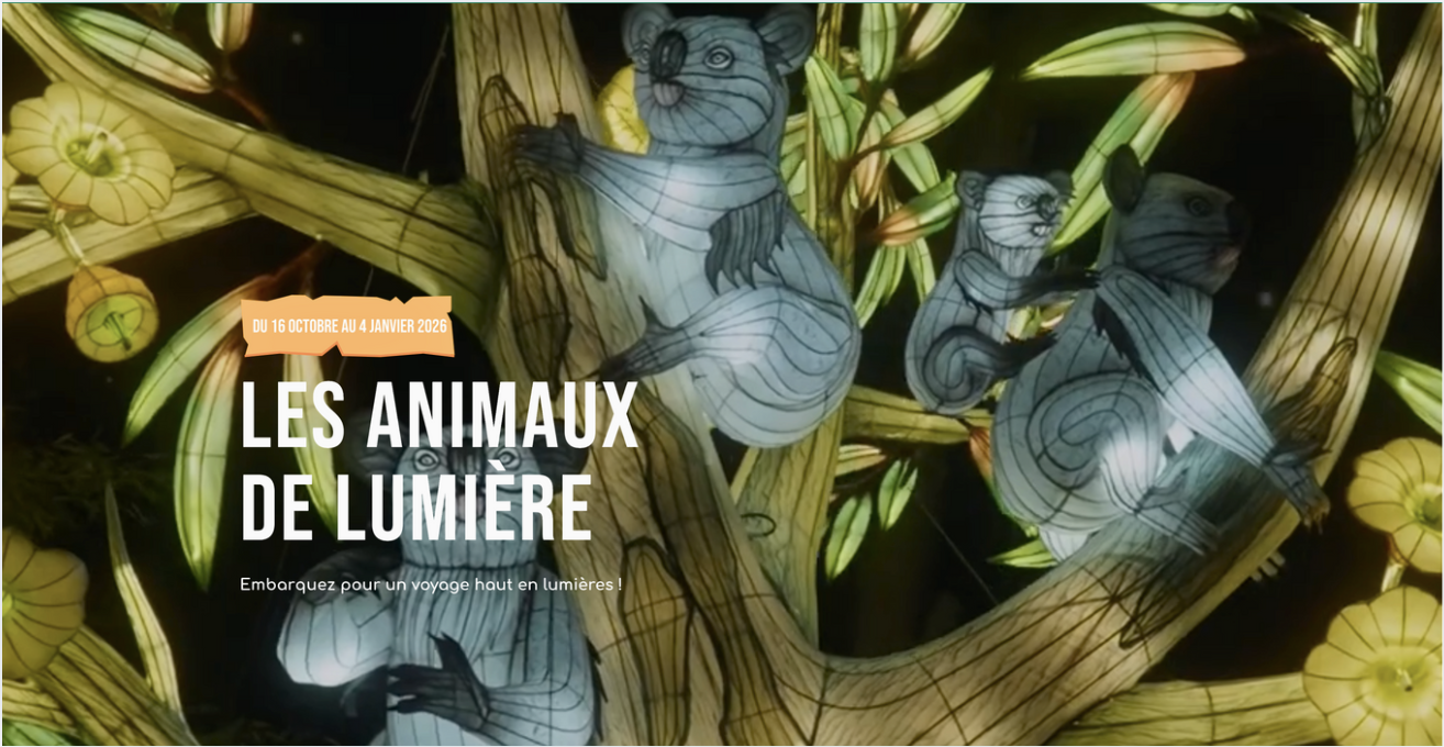 Les animaux de Lumière à découvrir en famille aux Terres de Nataé, Pont-Scorff