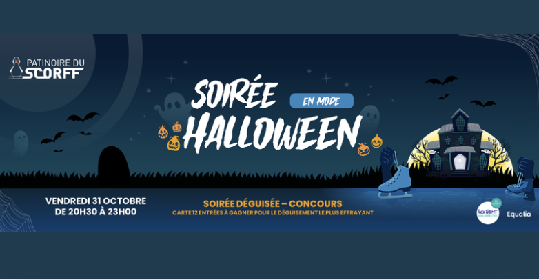 Soirée Halloween à la patinoire du Scorff à Lanester