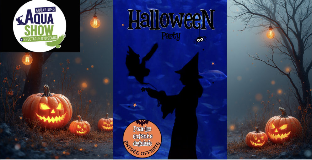 Halloween à l’Aquashow d’Audierne – Entrée Offerte pour les Enfants Déguisés !