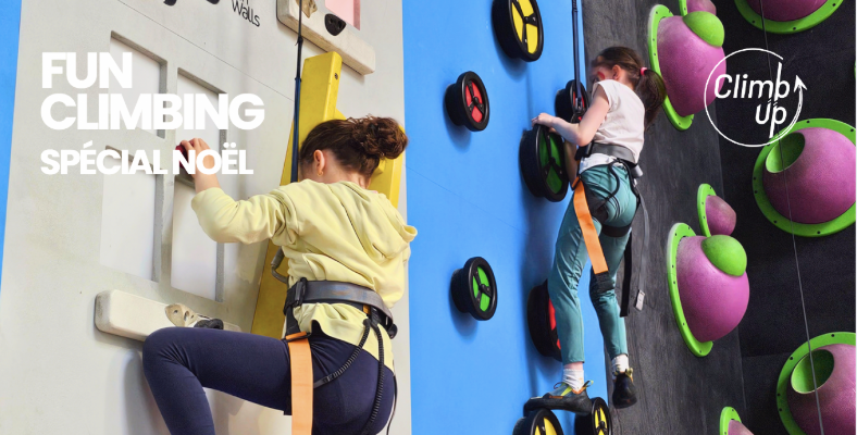 Fun de Noël à 10 € - promo fun climbing à Climb Up Brest