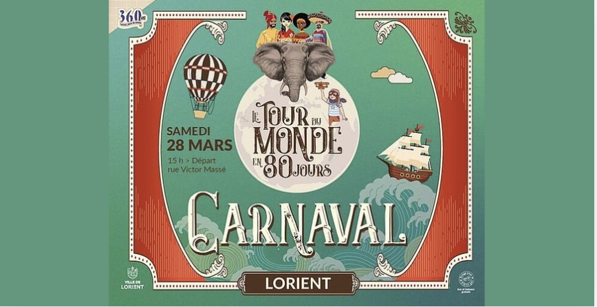 Carnaval 2026 de Lorient : Le tour du monde en 80 jours !