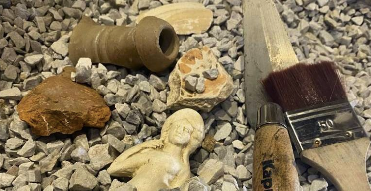 Archéo fouille - visite-atelier 7-11ans - au Musée départemental breton, Quimper