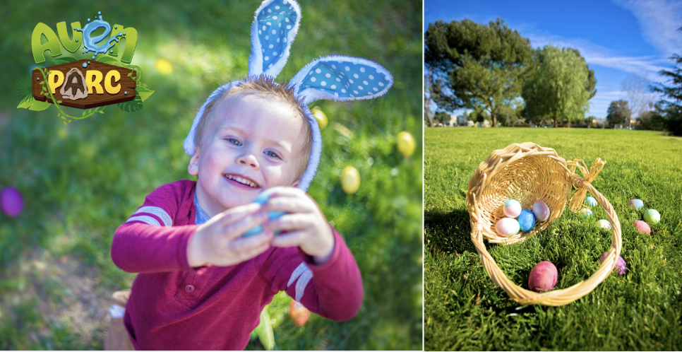 Grande fête de Pâques : jeu de piste et maquillage en famille à l'Aven Parc - Pont-Aven