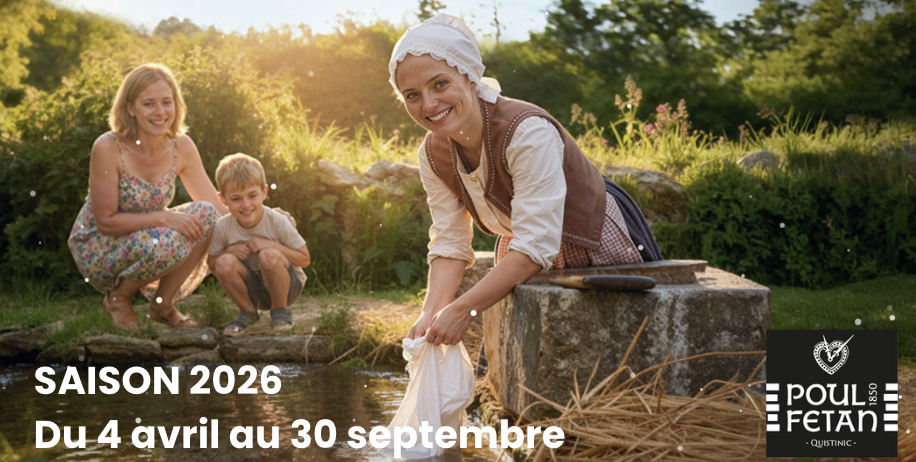 Une journée hors du temps en famille au village de Poul-Fetan