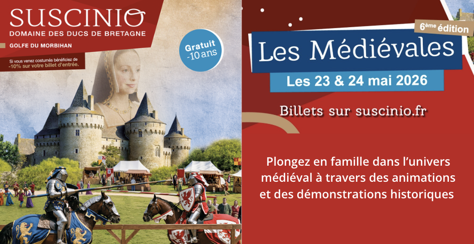 Week-end Médiévales en famille au château de Suscinio