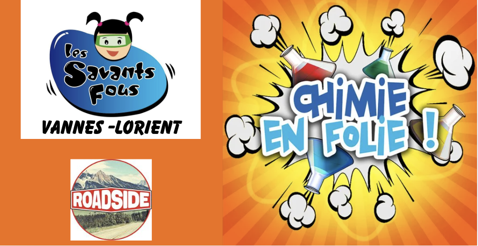 Chimie en folie - Atelier enfants 6-12 ans avec Les Savants Fous Vannes - Lorient