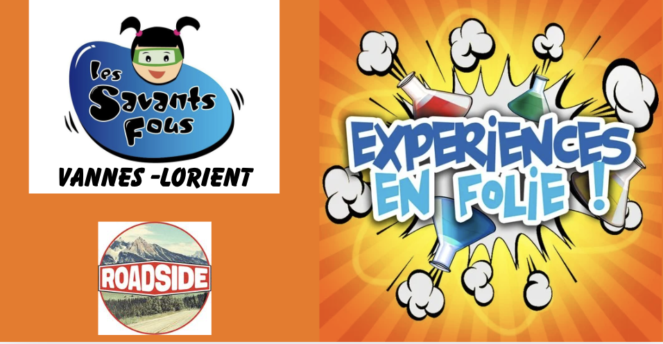 Expériences en folie - Atelier enfants 6-12 ans avec Les Savants Fous Vannes - Lorient 