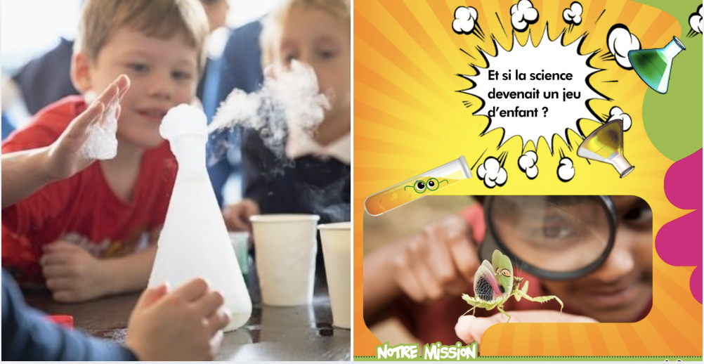 Ateliers sciences de la rentrée avec les savants fous Vannes Lorient