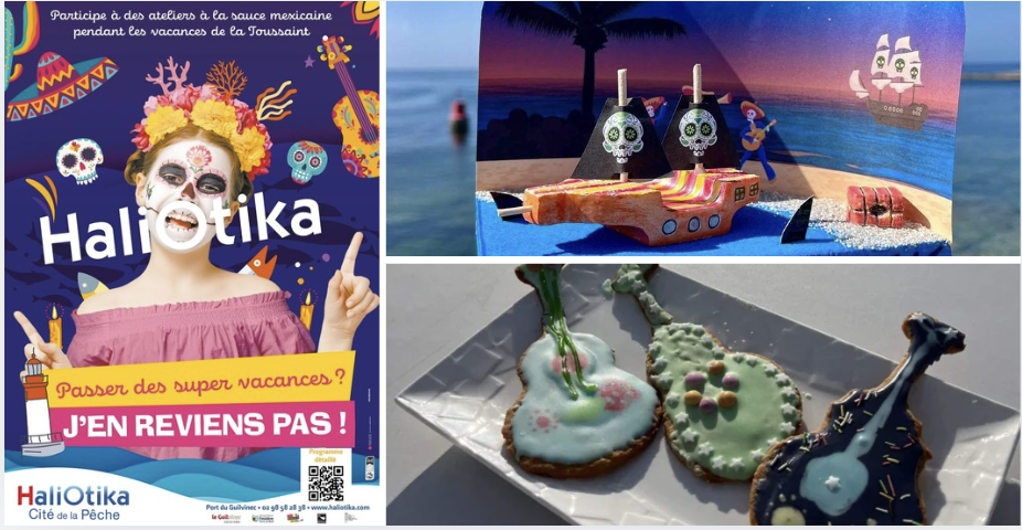 Vacances de la Toussaint colorées et festives à Haliotika - Le Guilvinec !