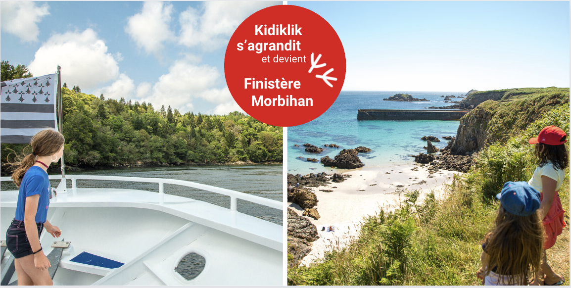 Kidiklik s'agrandit : retrouvez maintenant les meilleures sorties dans tout le Finistère et Morbihan