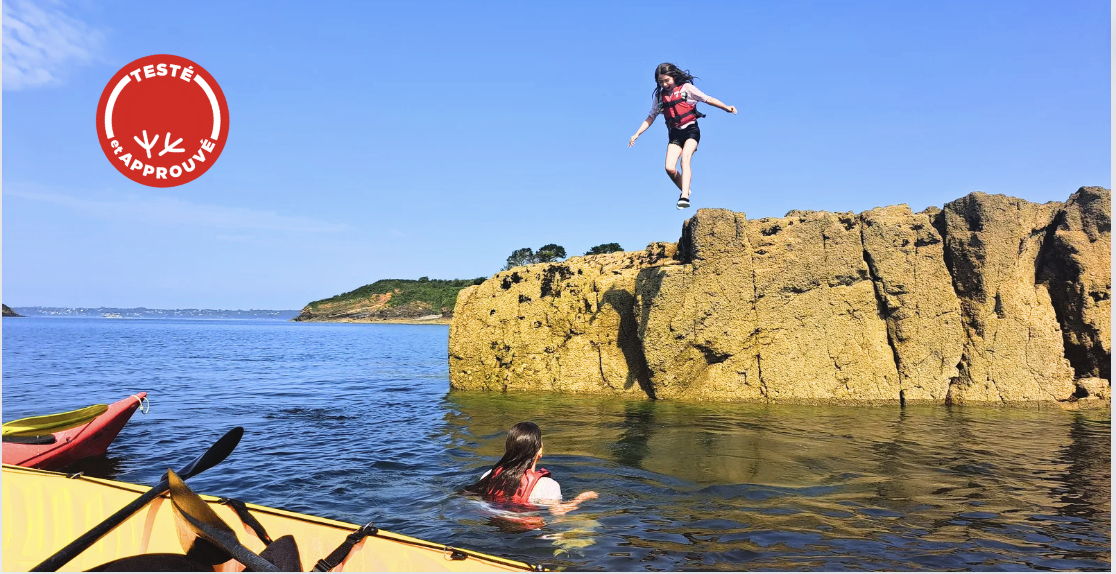 Kidiklik a testé | Escapade en famille en kayak en rade sud de Brest 