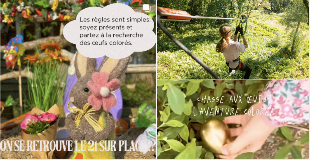 Chasse à l'oeuf et lots à gagner au FunPark Dirinon lundi 21 avril