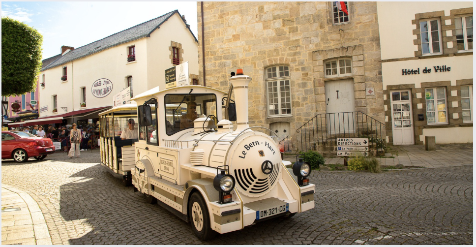 Balade en petit train le Bern Hart à la Roche Bernard © Laëtitia Scuiller