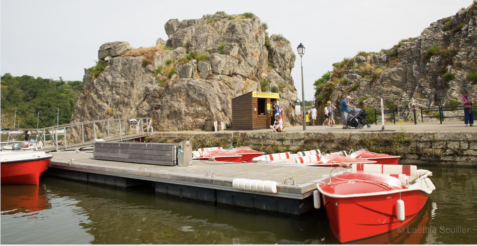 Location bateaux électrique sans permis à la Roche Bernard © Laëtitia Scuiller