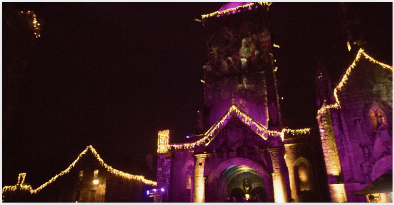 Illuminations de noël à Locronan 1 - Finistère © Laetitia Scuiller