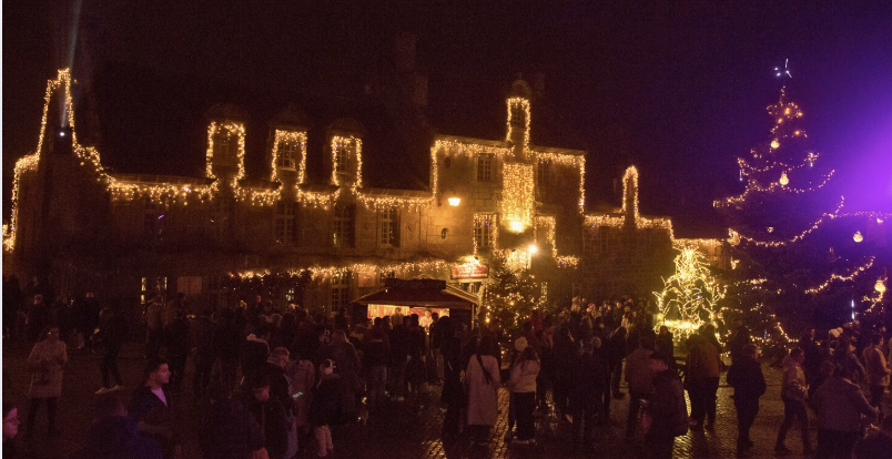 Illuminations de noël à Locronan 2- Finistère © Laetitia Scuiller