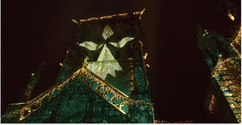 Illuminations de noël à Locronan 4- Finistère © Laetitia Scuiller