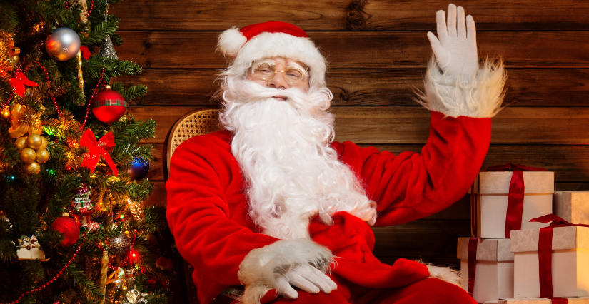 Allo ? Papa-Noël ? Un numéro gratuit pour appeler le Père Noël !