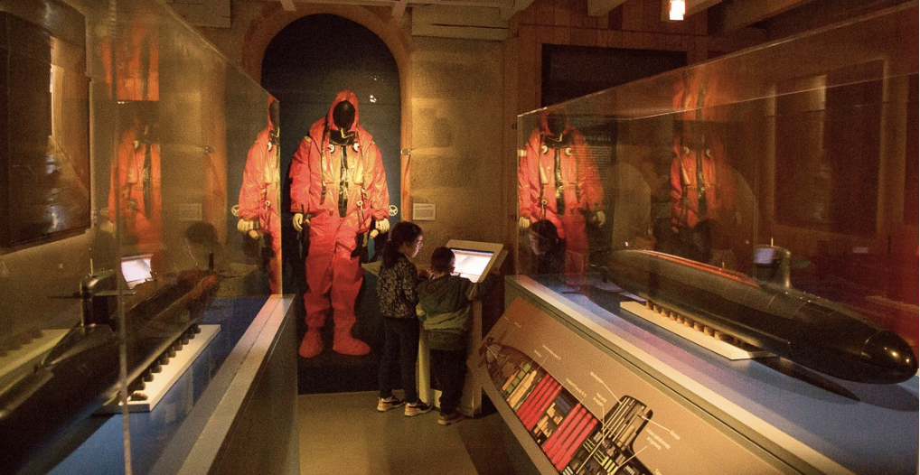 Kidiklik a testé le Sac du Marin au musée national de la marine de Brest © Laëtitia Scuiller - Kidiklik Finistère- Morbihan