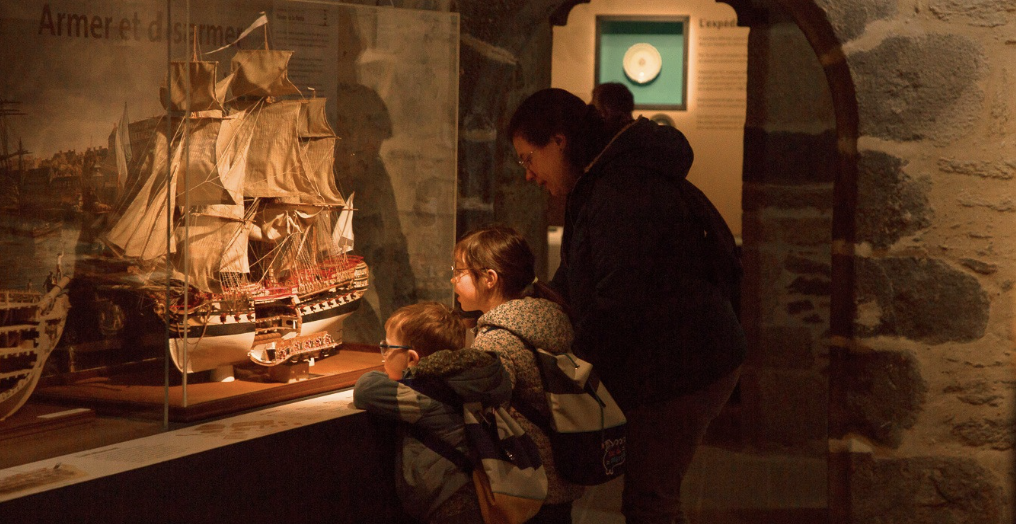 Kidiklik a testé le Sac du Marin au musée national de la marine de Brest © Laëtitia Scuiller - Kidiklik Finistère- Morbihan