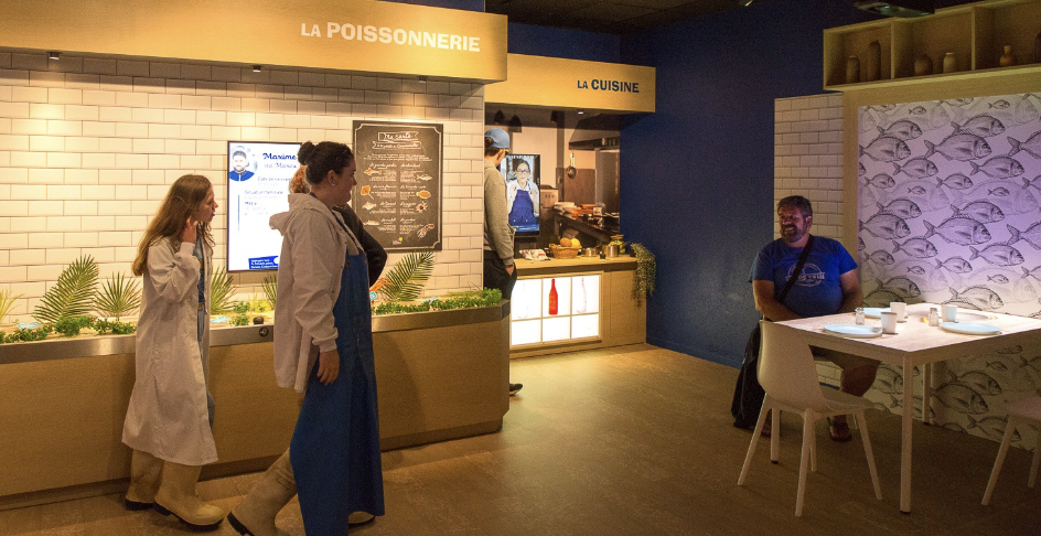 Haliotika au Guilvinec : Kidiklik a testé en famille la nouvelle expo Tout est bon dans le poisson " © Laetitia Scuiller 