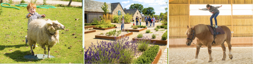 Un lieu unique pour se reconnecter à la nature en s'amusant en famille : tel est le concept des Jardins de l'Éveil