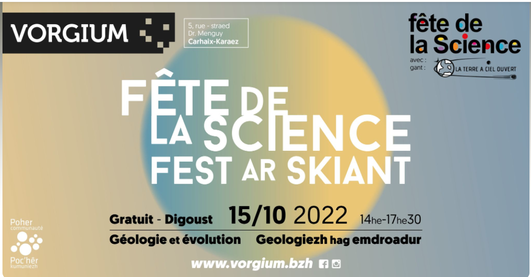 fête de la science à Vorgium Carhaix