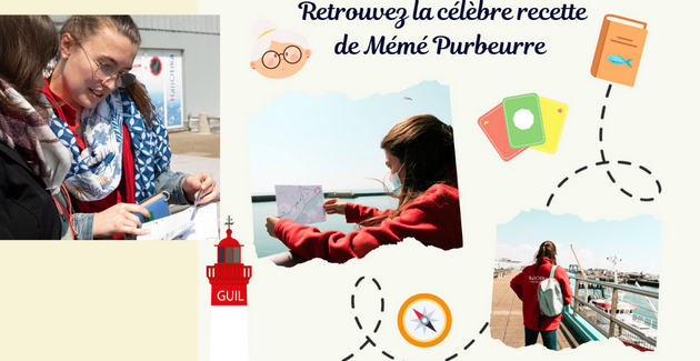 Jeu de piste pour ados " la recette de Mémé Pur beurre" à Haliotika - Le Guilvinec