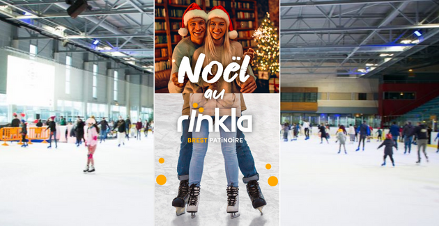 Rïnkla Brest Patinoire : the place to be à noël !