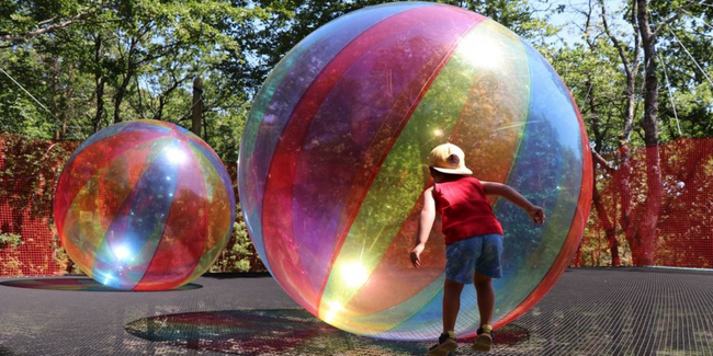 Le P'tit Délire, un parc de loisirs indoor et outdoor dès 1 an à Ploemel, 10 min de Carnac