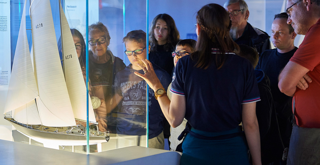 Visite guidée thématique "Éric Tabarly : un marin hors norme" à la Cité de la Voile