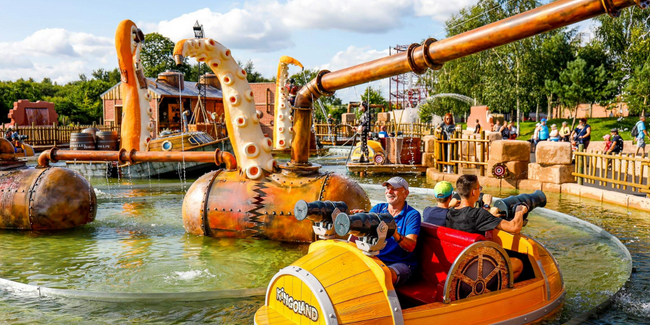 En famille à Kingoland, le grand parc d'attraction du Morbihan !