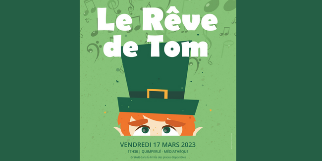 Conte musical "Le rêve de Tom" à la Médiathèque de Quimperlé