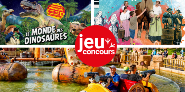 Les jeux concours du printemps : gagnez des entrées dans des supers lieux !