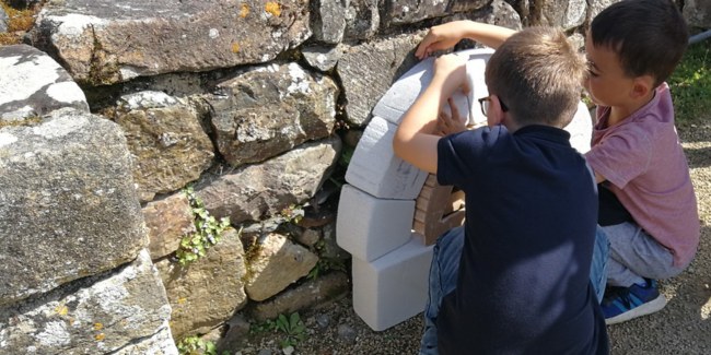Animation en famille et jeux de construction au musée de l'ancienne Abbaye de Landévennec