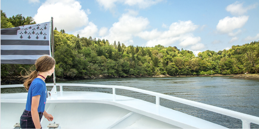 Croisière en famille sur la rivière de l'Odet, "la plus jolie rivière de France" avec Les Vedettes de l'Odet