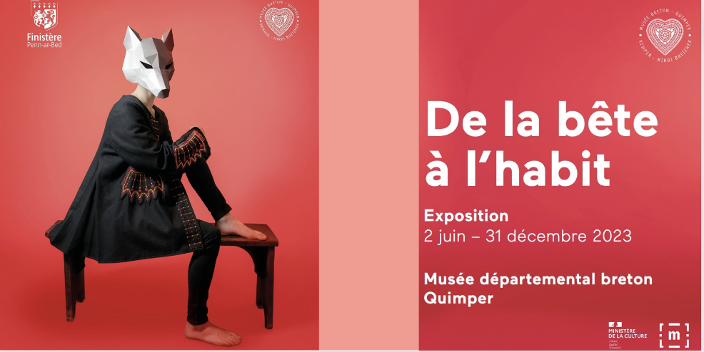 Visite commentée "Bestiaire-vestiaire : La part animale de l'habit breton" au musée breton à Quimper