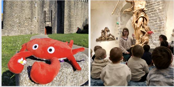 Visite bébé – Crabouille en vadrouille au Musée national de la Marine à Brest