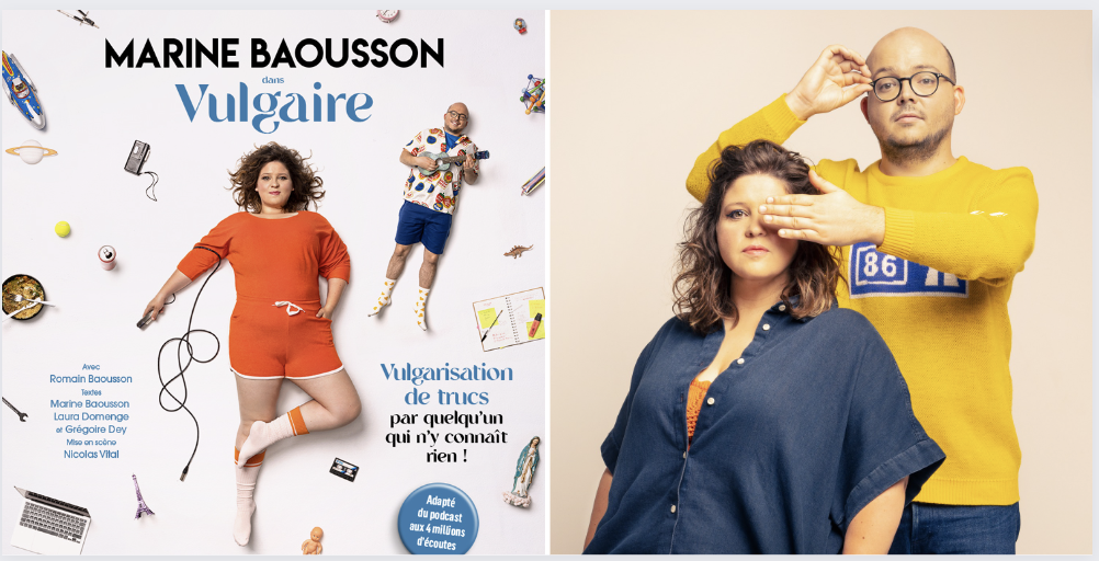 "Vulgaire" - Marine Baousson spectacle humour dès 10 ans à l'espace Benoite-Groult de Quimperlé