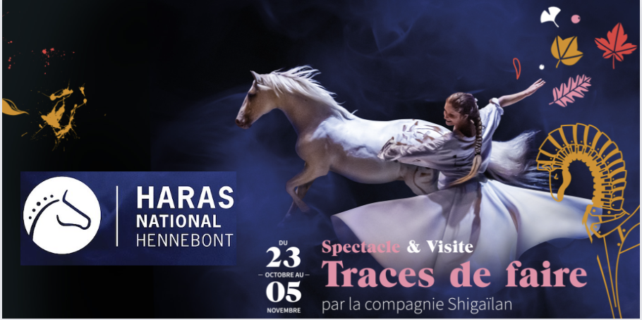 Visite-spectacle "Traces de Faire" cet automne au Haras National d'Hennebont