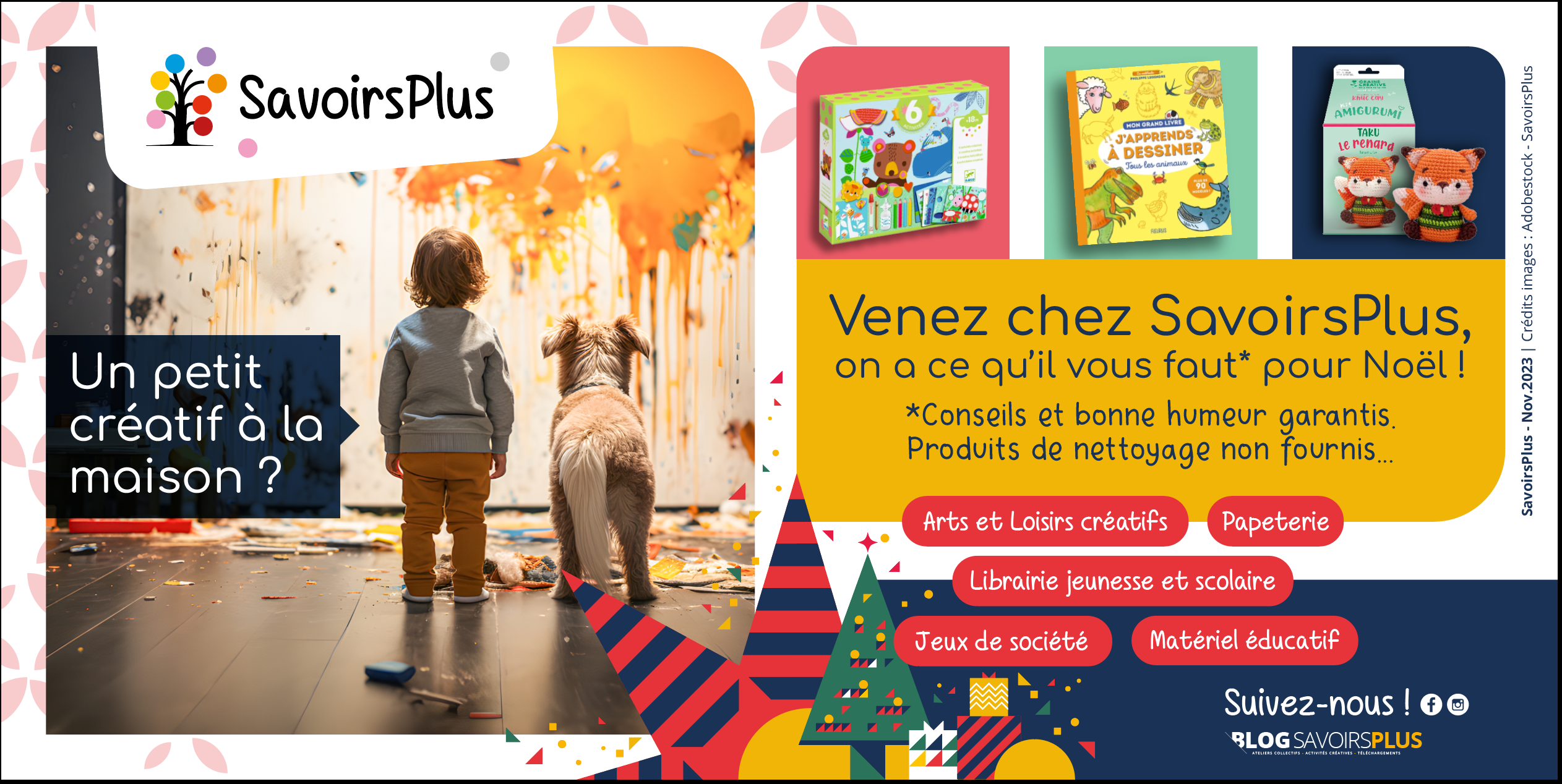 Préparer vos cadeaux et décos de Noël avec SavoirsPlus Vannes